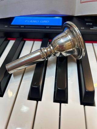 Bocchino Tuba Argento F.lli Alziati Milano