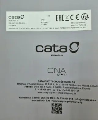 Horno de cocina Cata MDS 8007 X