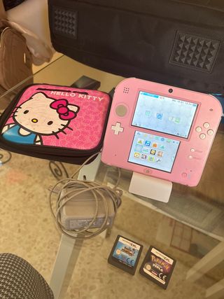 Nintendo 2DS Rosa + 2 Giochi leggi descrizione