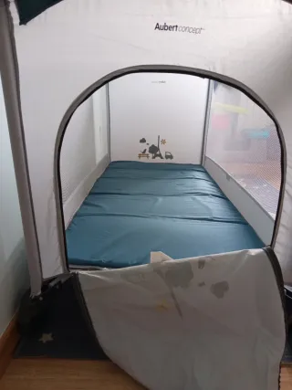 Cuna de viaje plegable