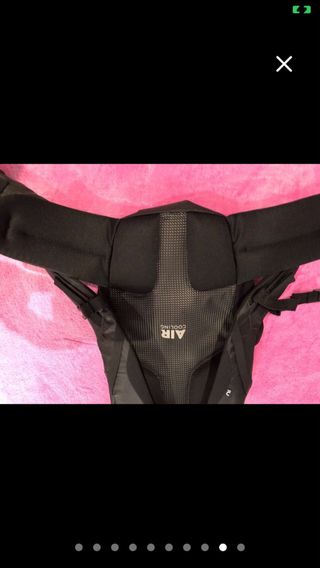 Mochila 20L Negra Espalda Aireada