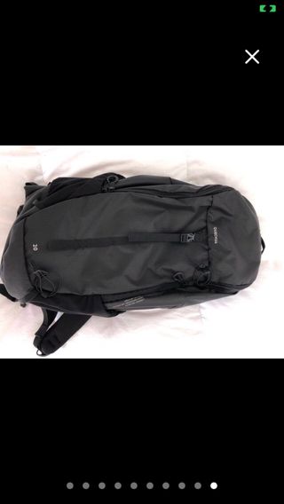 Mochila 20L Negra Espalda Aireada