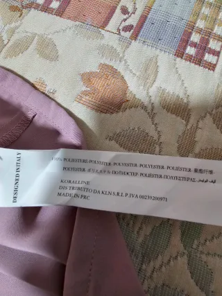 Blusa lila con volantes