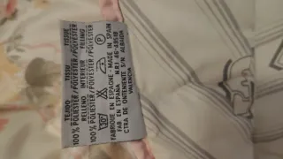 Edredón Matrimonio Gris y Rosa