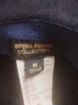 Sombrero negro sin estrenar