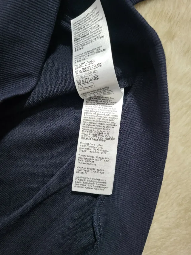 Maglietta Tommy Hilfiger Blu Nuova Taglia M