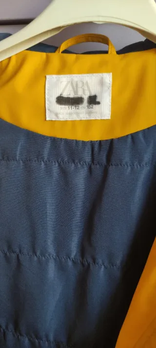 Abrigo Zara Amarillo Niña/Mujer