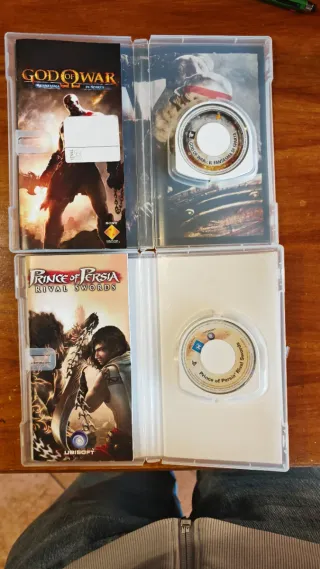 Giochi PSP God of War & Prince of Persia completi