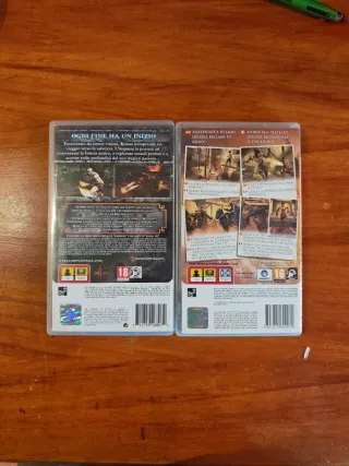 Giochi PSP God of War & Prince of Persia completi