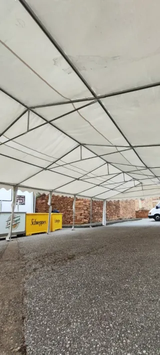 Carpa para eventos 6x12m