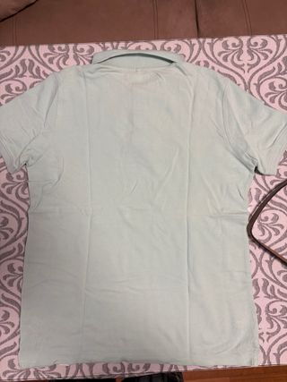 Polo niño verde manga corta talla 13-14