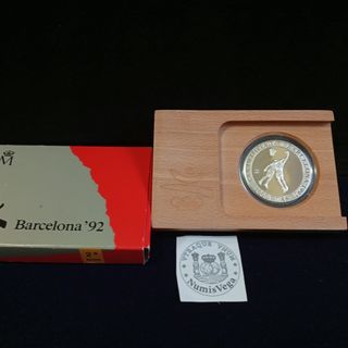2000 Pesetas Plata Olimpiada Barcelona 92
