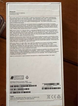 iPhone 14 Morado Como Nuevo