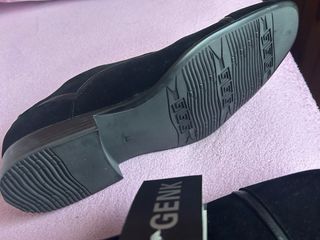 Zapatos vestir hombre GENK talla 44 negros – Nuevo