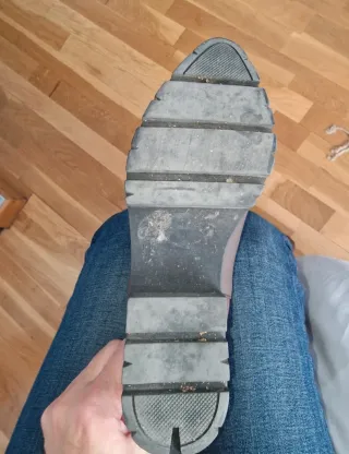 Botas altas de cuero