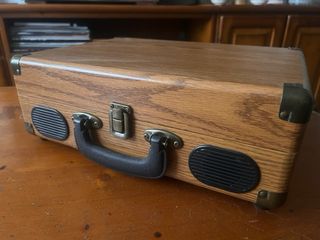 Tocadiscos Vinilo Madera Vintage