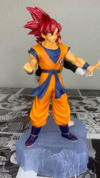 Goku y Vegeta God Figuras Originales con  Caja