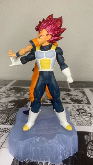 Goku y Vegeta God Figuras Originales con  Caja