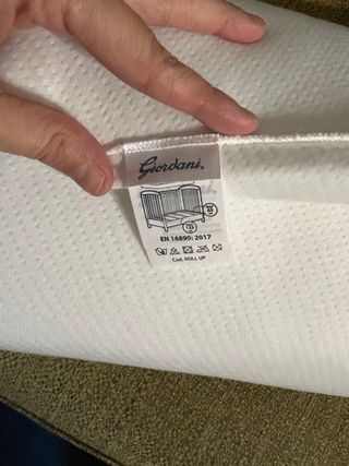 Cuna de viaje Asalvo+colchón Giordani. Casi nueva.