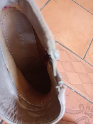 Botines Beige/Marrón Mujer