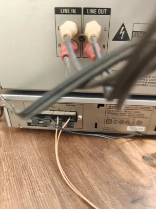 Radio y Reproductor Cassette Sony Plata