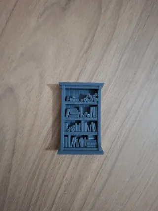 Librerie in miniatura per diorami