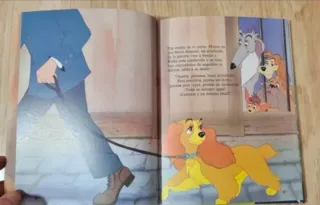 Clásico cuento Disney. La dama y el vagabundo.