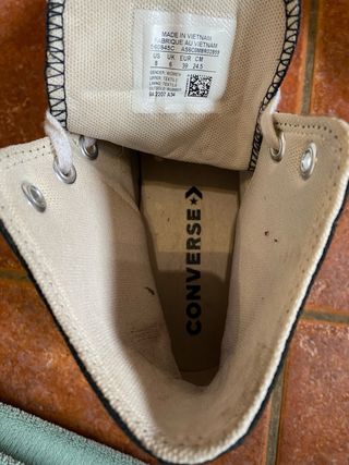 Zapatillas converse negras