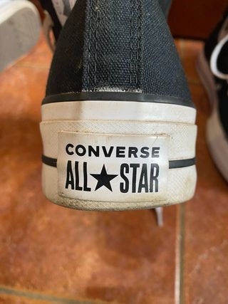 Zapatillas converse negras