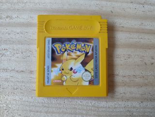 Cartuccia del gioco Game Boy Pokémon Giallo Pikachu