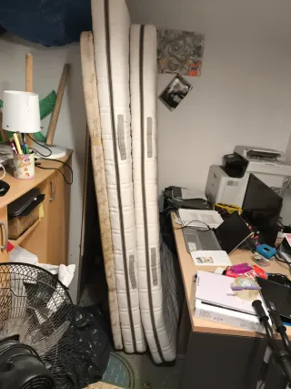 Litera IKEA Vitval + 2 colchones