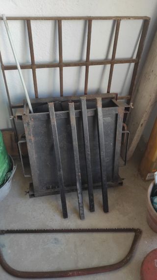 Plancha de jardín de acero (recoger en Bujalance)