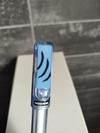 Bolígrafo azul inoxcrom