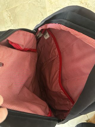 Mochila Herschel Negra y Marrón
