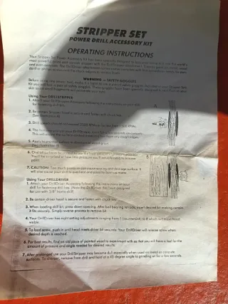 Kit Accesorios Taladro Stripper Set