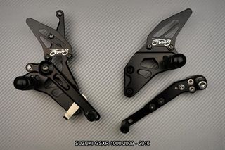 Estriberas retrasadas SUZUKI GSXR 1000 2009 - 2016