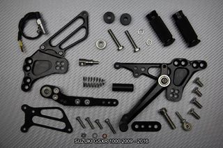 Estriberas retrasadas SUZUKI GSXR 1000 2009 - 2016