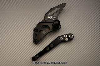 Estriberas retrasadas SUZUKI GSXR 1000 2009 - 2016