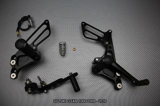 Estriberas retrasadas SUZUKI GSXR 1000 2009 - 2016