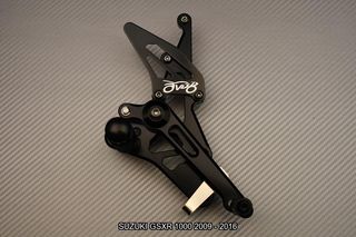 Estriberas retrasadas SUZUKI GSXR 1000 2009 - 2016