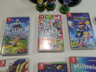 Juegos Nintendo Switch: Zelda, Just Dance, Mario R