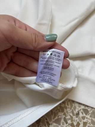 Eme Studios Camiseta Beige Manga Larga