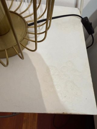 Estructura cama + 2 mesas de noche con lámparas