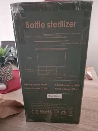 Esterilizador de biberones