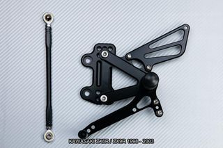 Estriberas retrasadas KAWASAKI ZX6R ZX9R 1998 2003