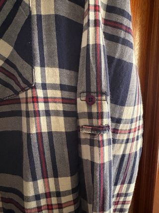 Camisa de cuadros mujer