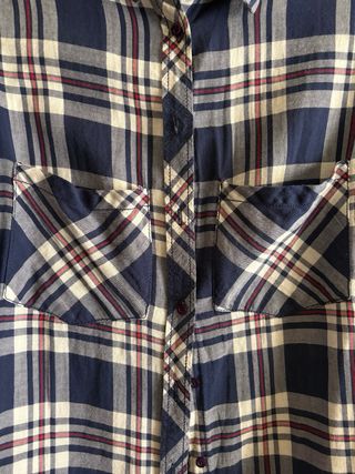 Camisa de cuadros mujer