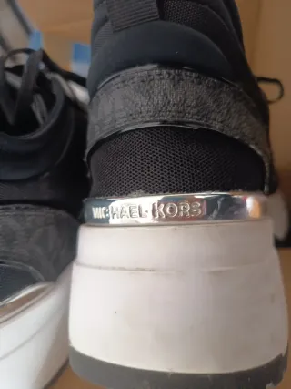 Zapatillas Michael Kors Mujer Negro/Gris