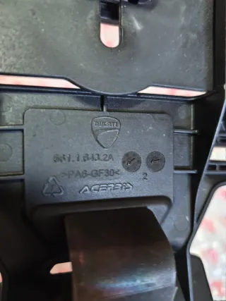 Portaplaca Ducati Multistrada V4s