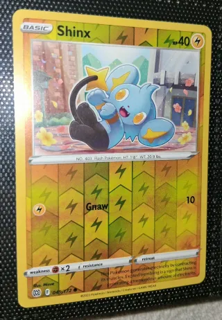 Carte Pokémon Shinx e Luxio